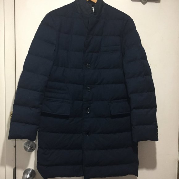 PESPOW LONG PUFFER BOSTON COATS SIZE M - Picture 2 of 8